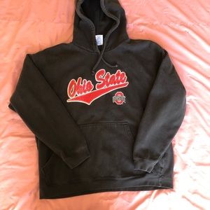 Black OSU Ohio State Hoodie Sweatshirt
